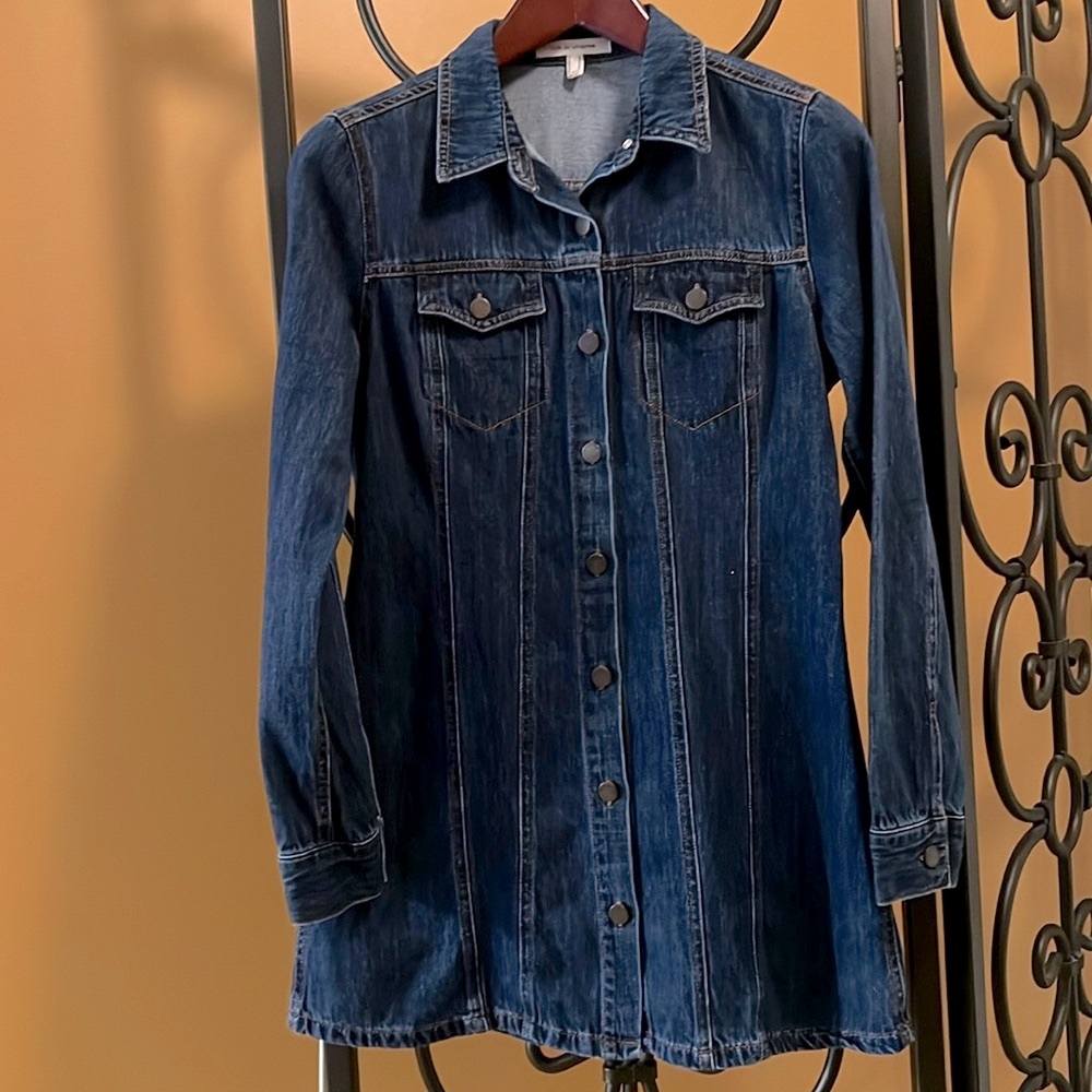 💰SOLD💰DO NOT BUY LIFE IN PROGRESS Jean Shirt Dress